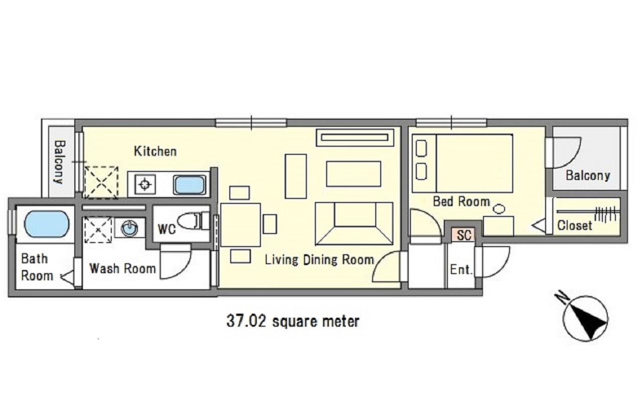 Forest Terrace Tenjinminami Фукуока Екстериор снимка